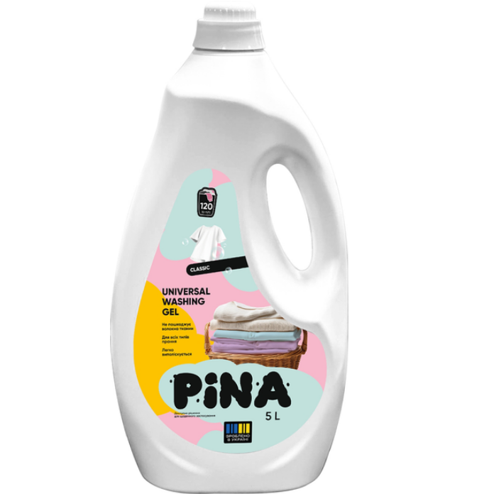 Pina гель д/ прання 5л Universal Classic